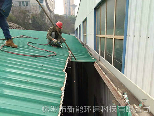 鋼構(gòu)廠房拆除、回收 (2)